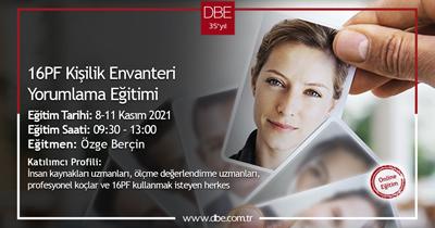 16PF Kişilik Envanteri Yorumlama Eğitimi - Online - Kasım
