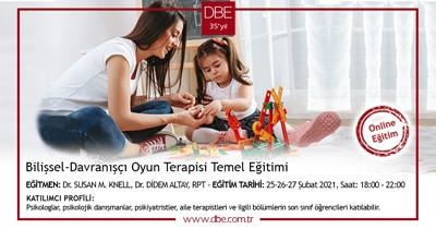 Bilişsel-Davranışçı Oyun Terapisi Temel Eğitimi - ONLİNE - Şubat 2022