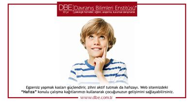 ÇOCUK BÖLÜMÜ ÇALIŞMA KAĞITLARI – HAFIZA SİSTEMİ