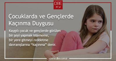 Çocuklarda ve Gençlerde Kaçınma Duygusu