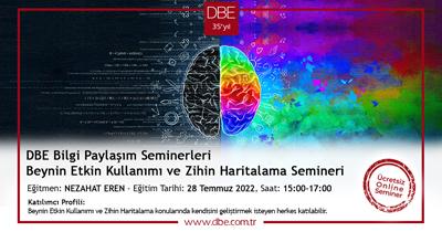 DBE Bilgi Paylaşım Seminerleri Beynin Etkin Kullanımı ve Zihin Haritalama Semineri