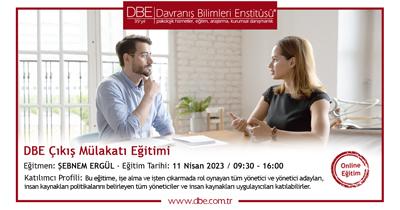 DBE Çıkış Mülakatı Eğitimi
