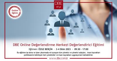 DBE DEĞERLENDİRME MERKEZİ DEĞERLENDİRİCİ EĞİTİMİ - ONLİNE