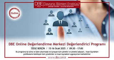 DBE Değerlendirme Merkezi Değerlendirici Programı - Online