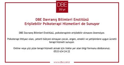 DBE ERİŞİLEBİLİR PSİKOTERAPİ HİZMETLERİ