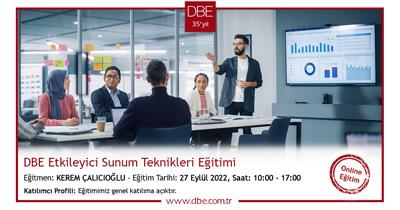 DBE ETKİLEYİCİ SUNUM TEKNİKLERİ EĞİTİMİ
