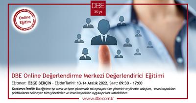 DBE Online Değerlendirme Merkezi Değerlendirici Eğitimi