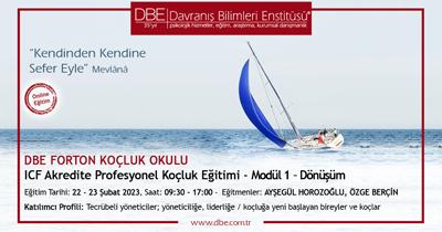 DBE Profesyonel Koçluk Eğitimi Modül I Dönüşüm - Online