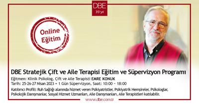 DBE STRATEJİK ÇİFT VE AİLE TERAPİSİ EĞİTİM VE SÜPERVİZYON PROGRAMI ONLİNE