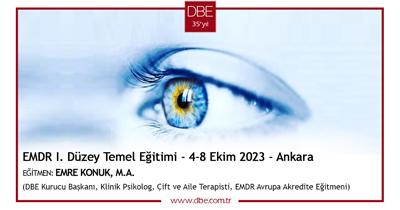 EMDR I. Düzey Temel Eğitimi Ekim 2023 Ankara & Online