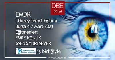 EMDR I.Düzey Temel Eğitimi Bursa, 4-7 Mart 2021