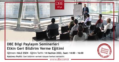 ETKİN GERİ BİLDİRİM VERME SEMİNERİ - ONLİNE