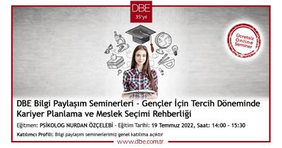 GENÇLER İÇİN TERCİH DÖNEMİNDE KARİYER PLANLAMA VE MESLEK SEÇİMİ REHBERLİĞİ