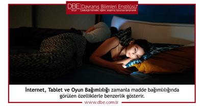 İnternet, Tablet ve Oyun Bağımlılığı