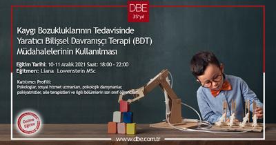 KAYGI BOZUKLUKLARININ TEDAVİSİNDE YARATICI BİLİŞSEL DAVRANIŞÇI TERAPİ (BDT) MÜDAHALELERİNİN KULLANILMASI - ONLINE